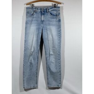 Salsa Jeans Womens 29x28 Straight Leg Light Wash Blue Denim Modern Fit Casual